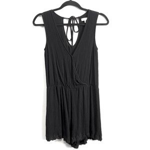 Talori Gauze Surplice Neckline Romper